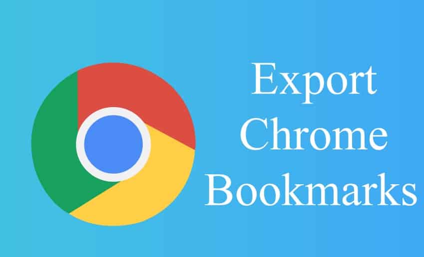 Export Your Bookmarks in Chrome