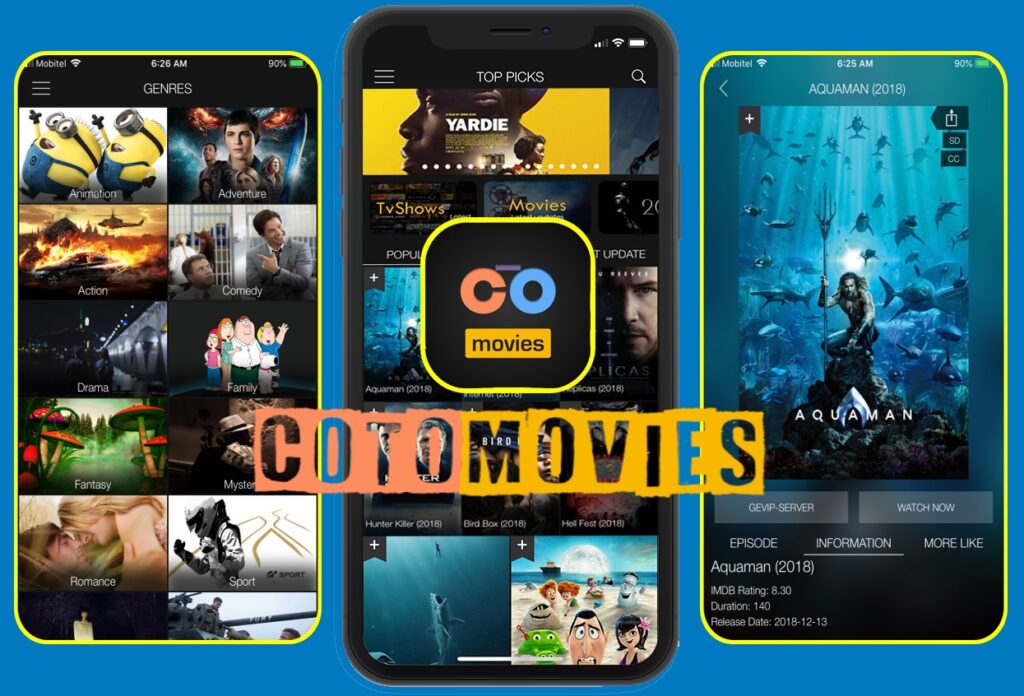 Coto Movies App