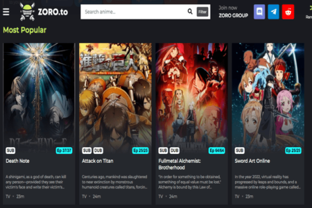Top 30 Zoro.to Alternatives to Watch Best Anime Online in 2024